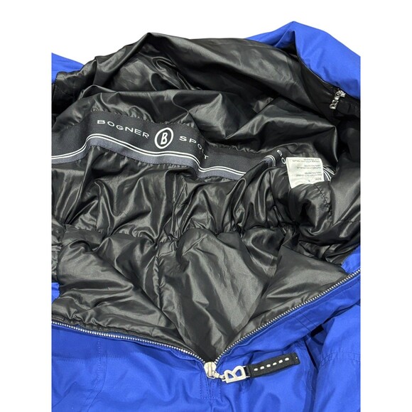 VTG Bogner Womens Ski Suit Insulated One-piece Pc Size 8 Long Blue Thermal Snow - Picture 11 of 14